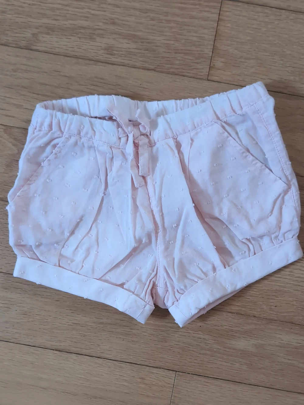 Baby GAP Light Pink Elasticwted Shorts 12-18m